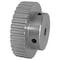 B&B Manufacturing 36XL037-6A4, Timing Pulley, Aluminum, Clear Anodized,  36XL037-6A4 - alternate 1
